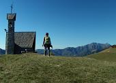 Salita da Rovetta a Cima Paré (1642 m.) il 21 ottobre 2010 - Piero ed Erica - FOTOGALLERY